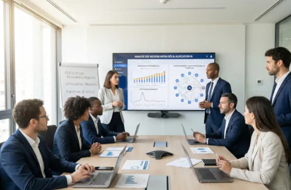 Réunion stratégique sur l'allocation des moyens